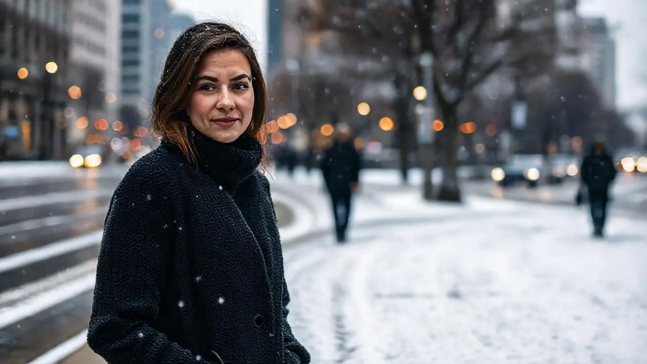 Invierno urbano, melancólico y ligeramente borroso