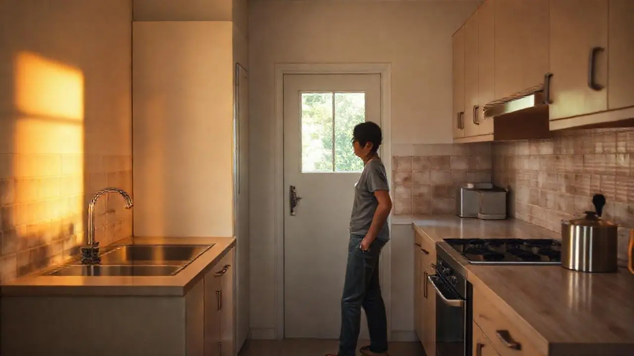 Cocina funcional y acogedora, con aire vivido