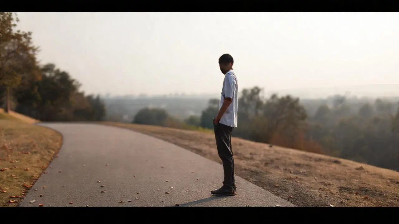 Escena tranquila, luz natural y suave