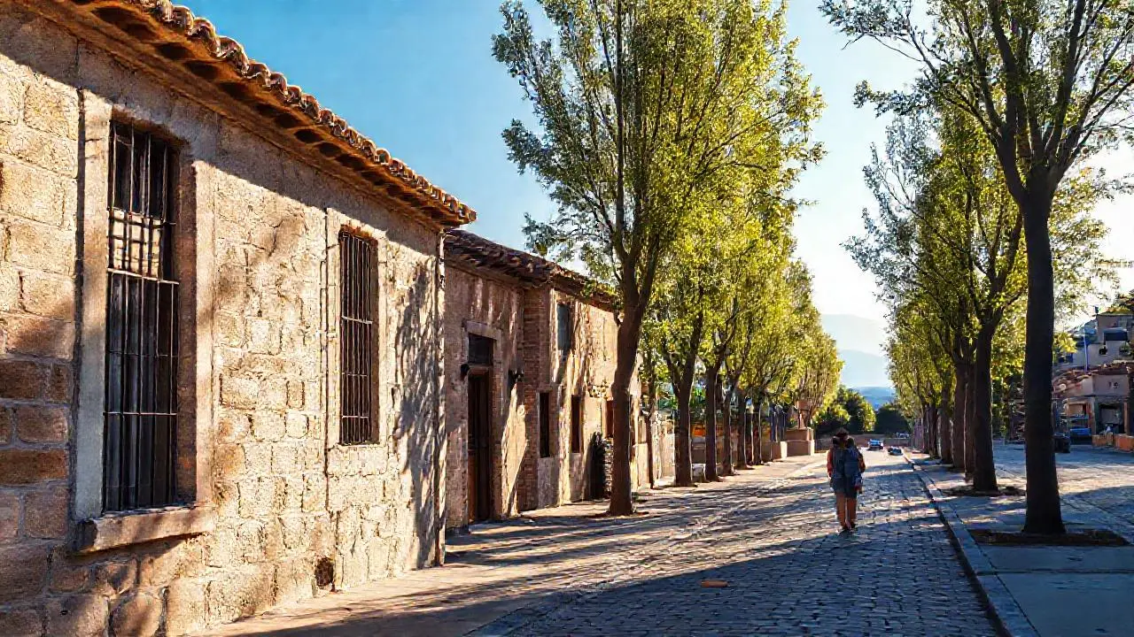 Edificio antiguo a la luz del día