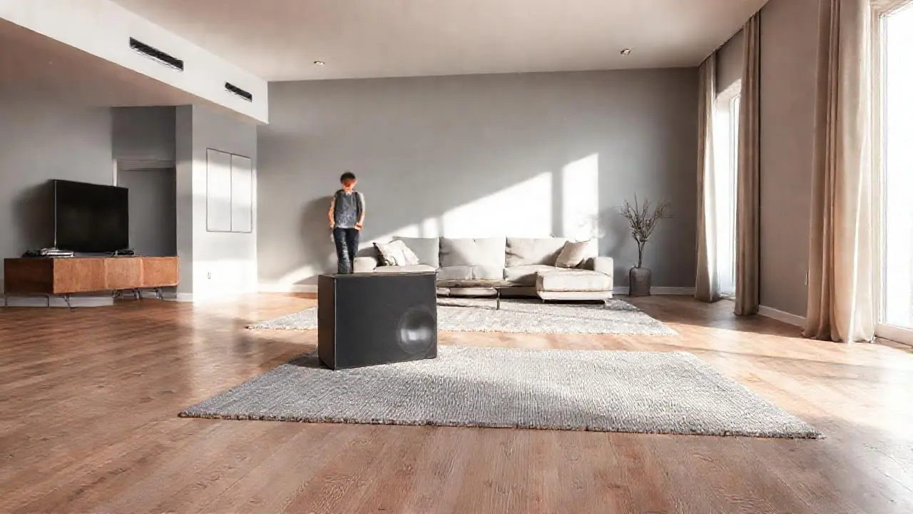 Ambiente tranquilo y lujoso, minimalista y sereno