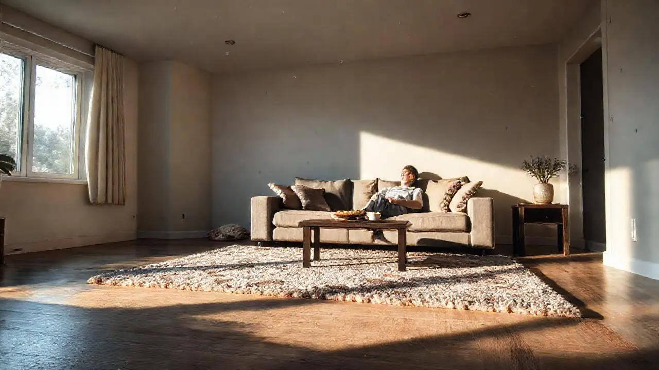 Habitación acogedora, tranquila y ligeramente imperfecta